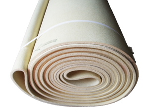 Máquina sanforizadora de textiles de poliéster de tres capas Fieltro sin fin